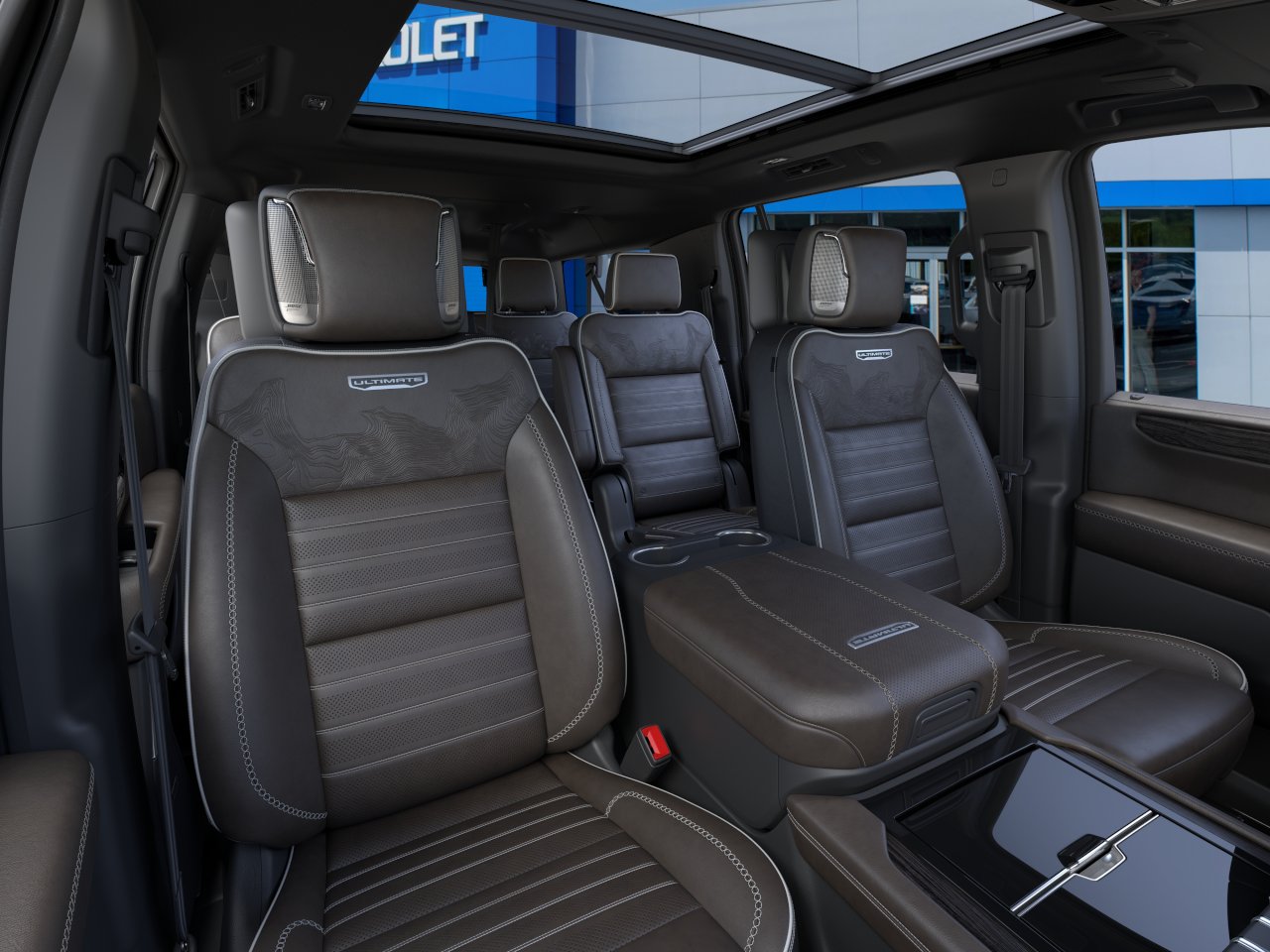 New 2027 Glacier White Tricoat GMC Denali Ultimate image 40