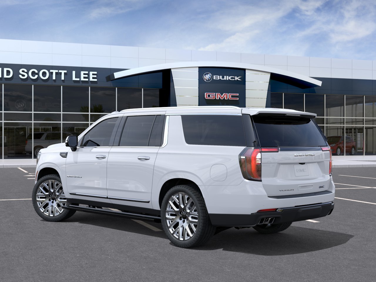 New 2026 Glacier White Tricoat GMC Denali Ultimate image 3