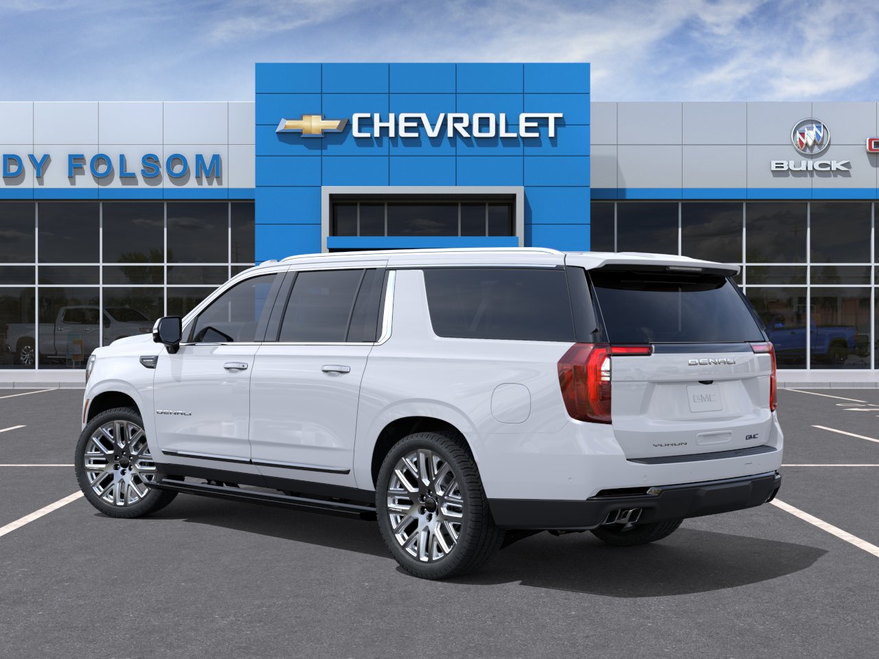 New 2027 Glacier White Tricoat GMC Denali Ultimate image 3