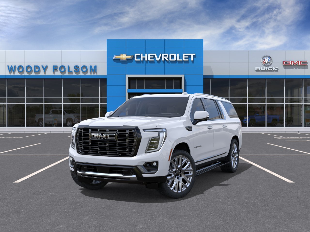 New 2027 Glacier White Tricoat GMC Denali Ultimate image 8
