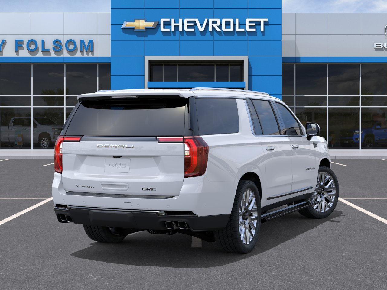 New 2027 Glacier White Tricoat GMC Denali Ultimate image 4
