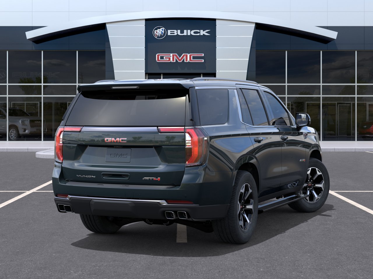 New 2026 Midnight Pine GMC AT4 Ultimate image 4