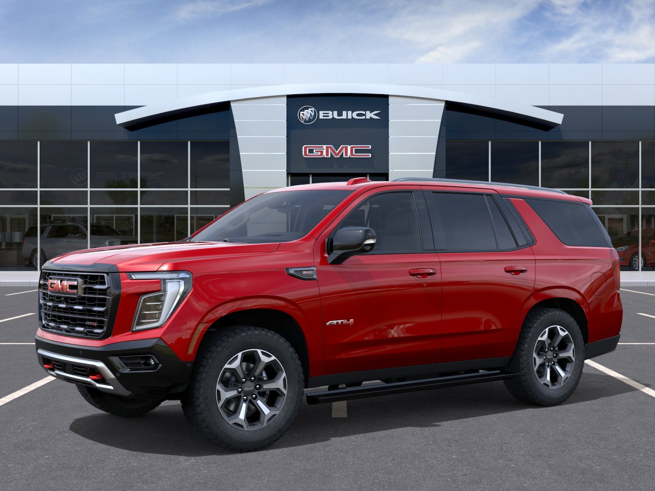 New 2027 Volcanic Red Tintcoat GMC AT4 Ultimate image 2