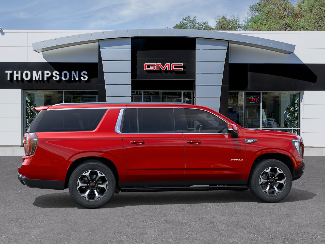 New 2026 Volcanic Red Tintcoat GMC AT4 Ultimate image 24