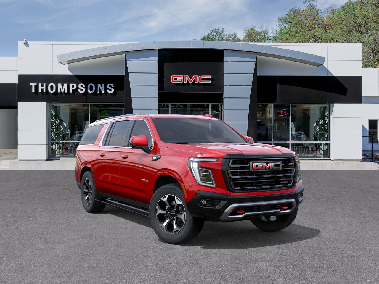 New 2026 Volcanic Red Tintcoat GMC AT4 Ultimate image 22