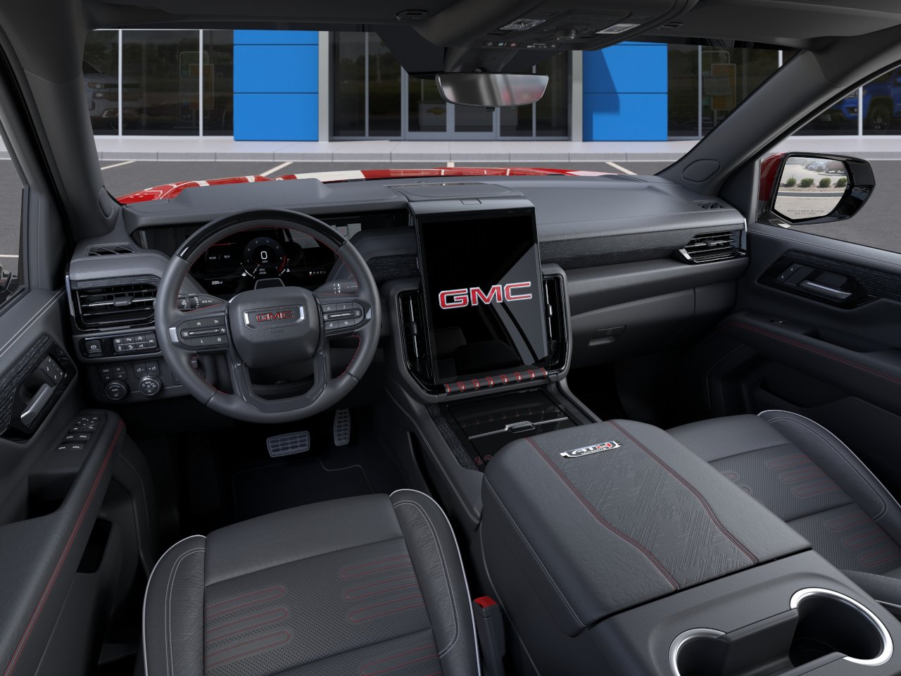 New 2025 Volcanic Red Tintcoat GMC AT4 Ultimate image 15