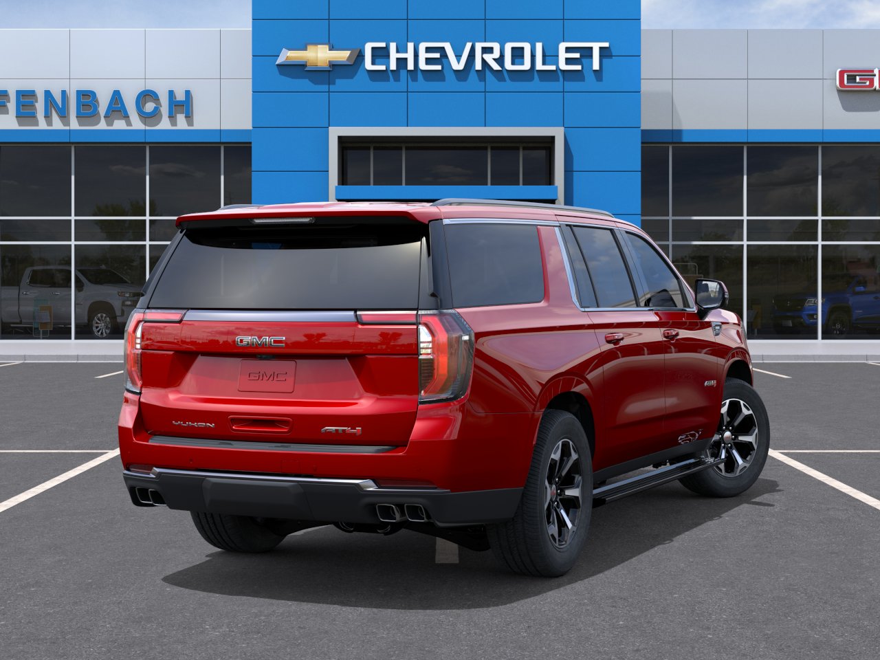 New 2025 Volcanic Red Tintcoat GMC AT4 Ultimate image 4