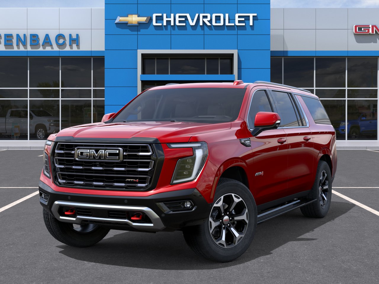 New 2025 Volcanic Red Tintcoat GMC AT4 Ultimate image 6