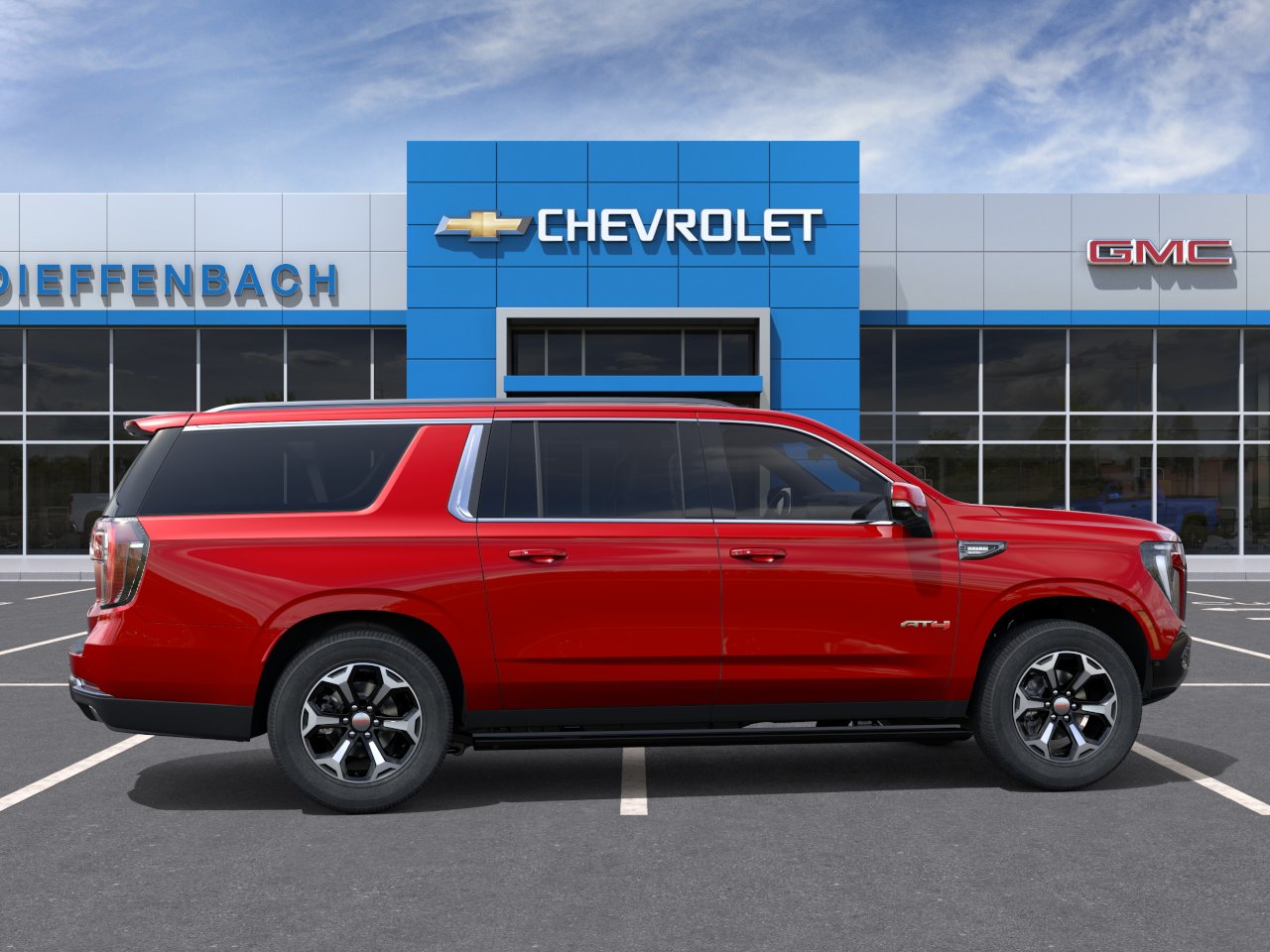 New 2025 Volcanic Red Tintcoat GMC AT4 Ultimate image 5