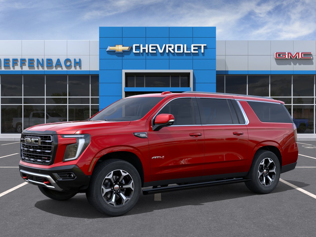 New 2025 Volcanic Red Tintcoat GMC AT4 Ultimate image 2