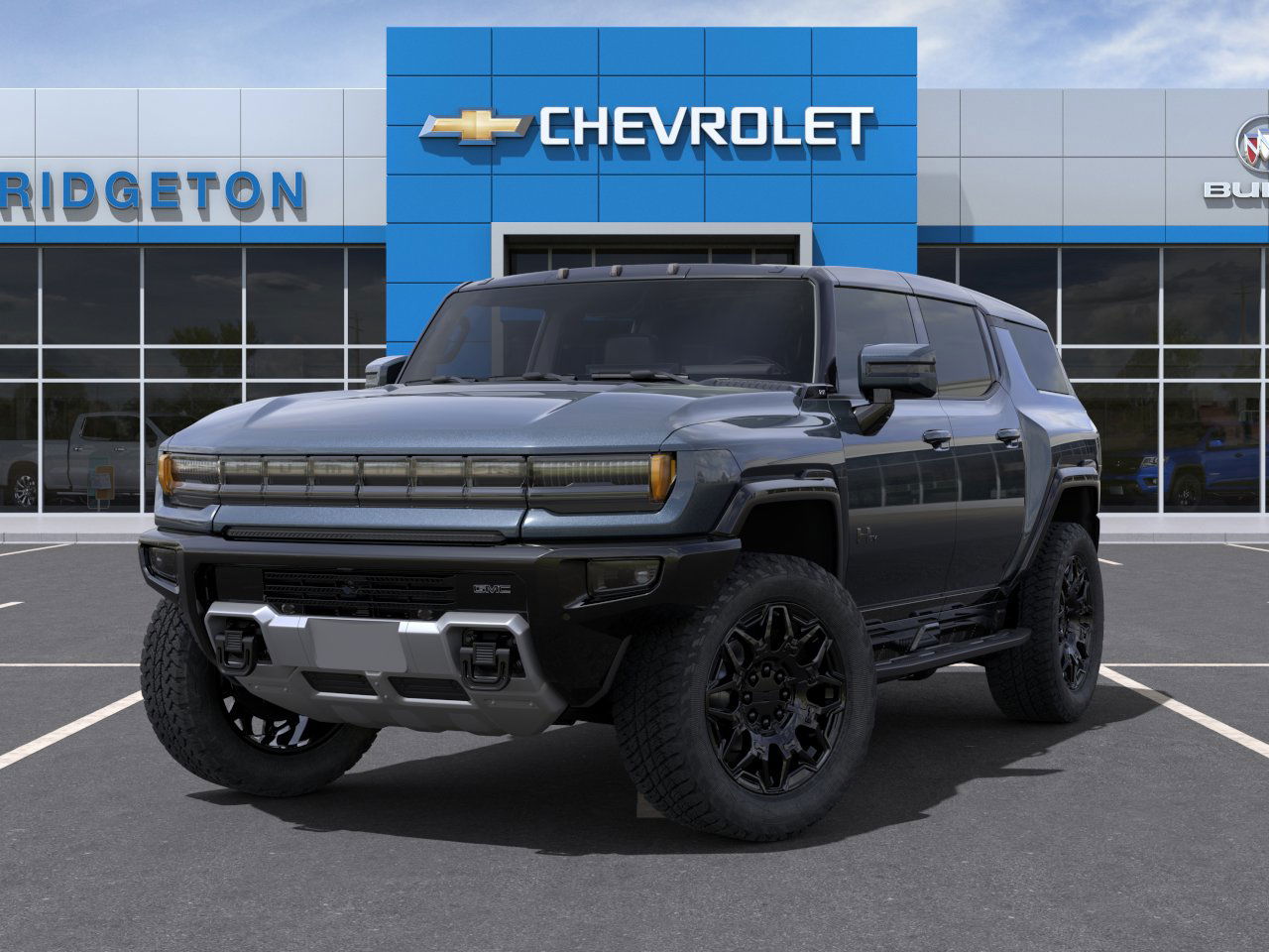 New 2025 Graphite Blue Metallic GMC 2X image 35