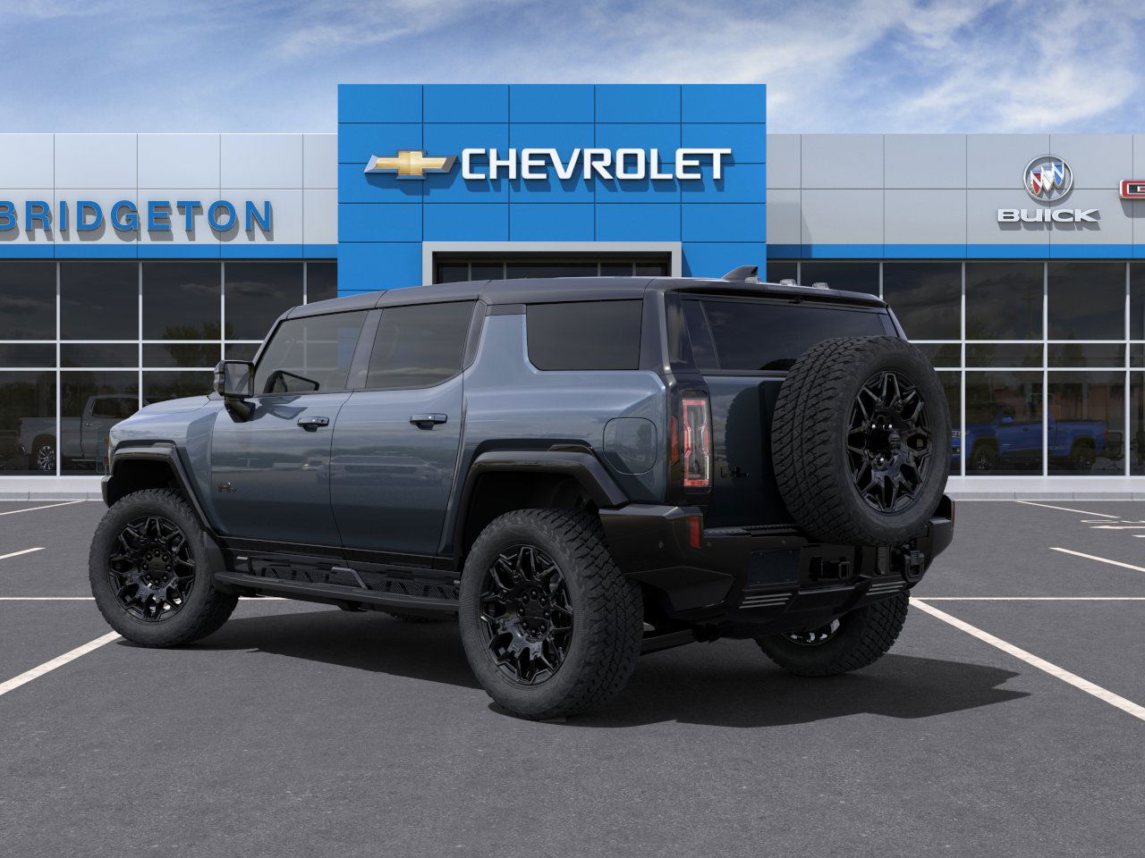 New 2025 Graphite Blue Metallic GMC 2X image 32