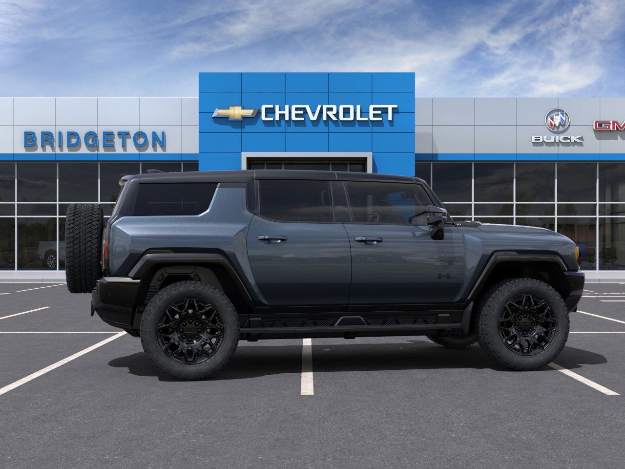 New 2025 Graphite Blue Metallic GMC 2X image 34