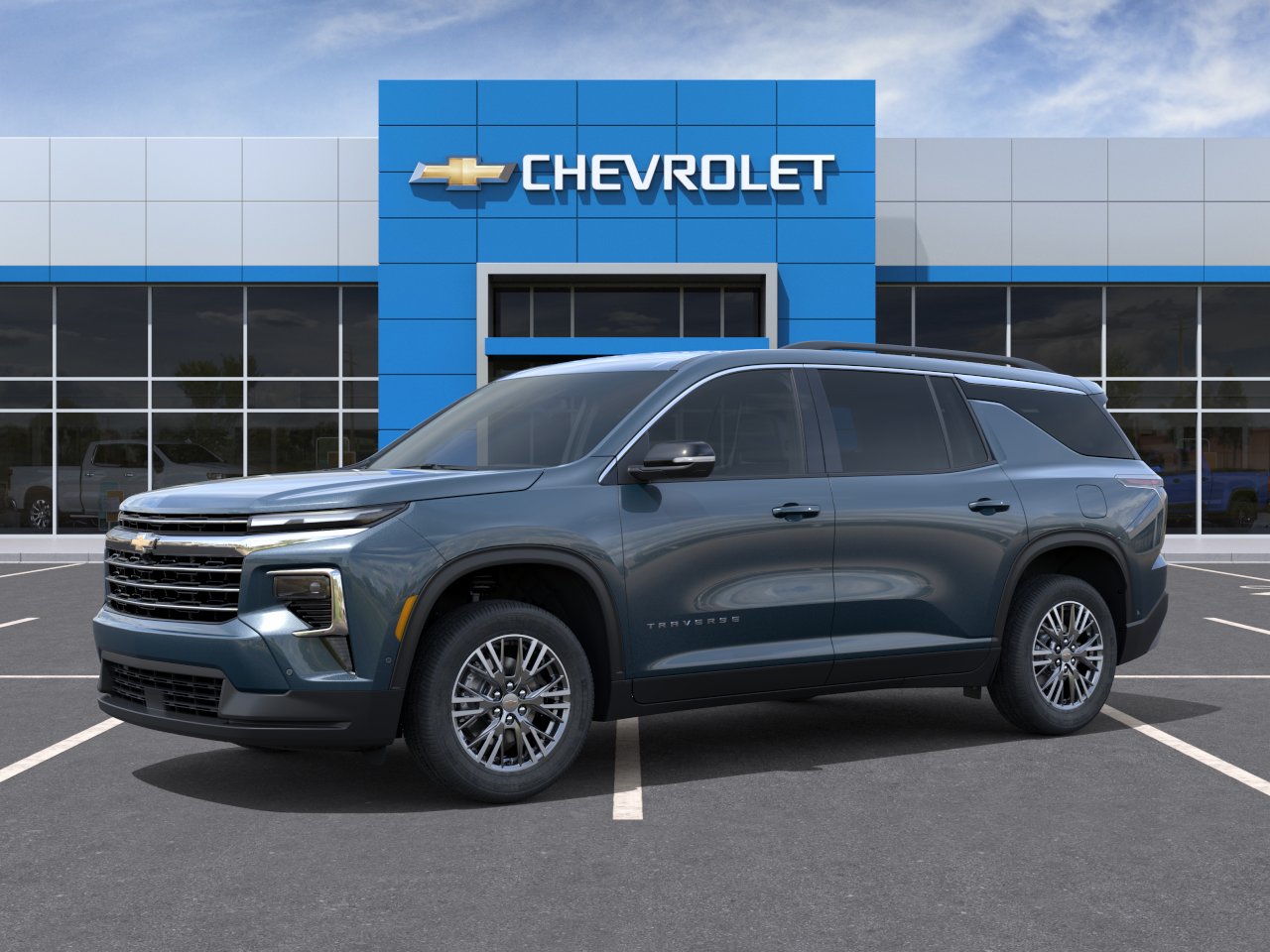 New 2026 Lakeshore Blue Metallic Chevrolet LT image 2