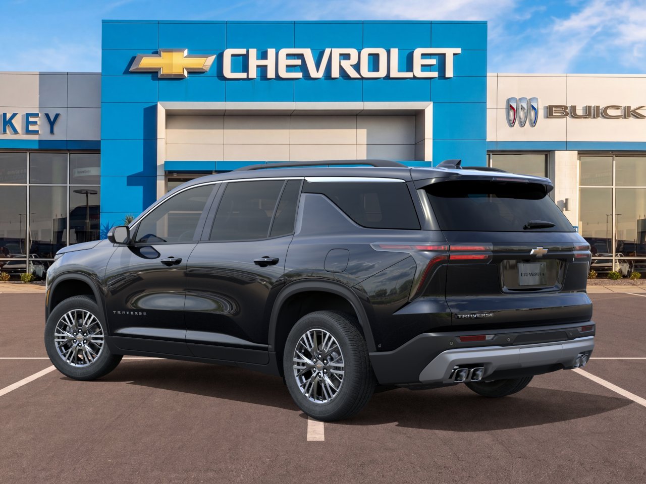New 2026 Mosaic Black Metallic Chevrolet LT image 3