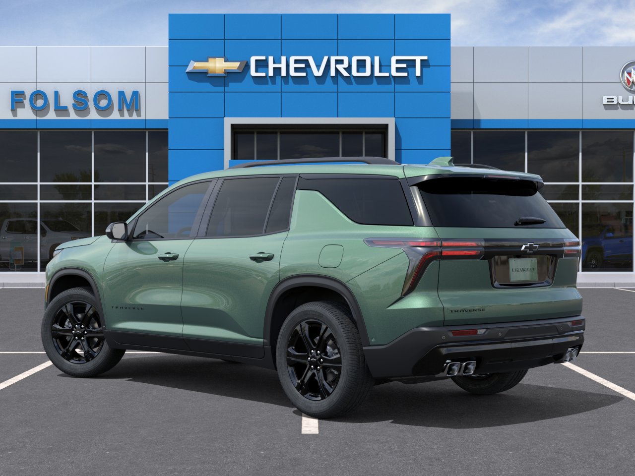 New 2027 Trillium Green Metallic Chevrolet LT image 3