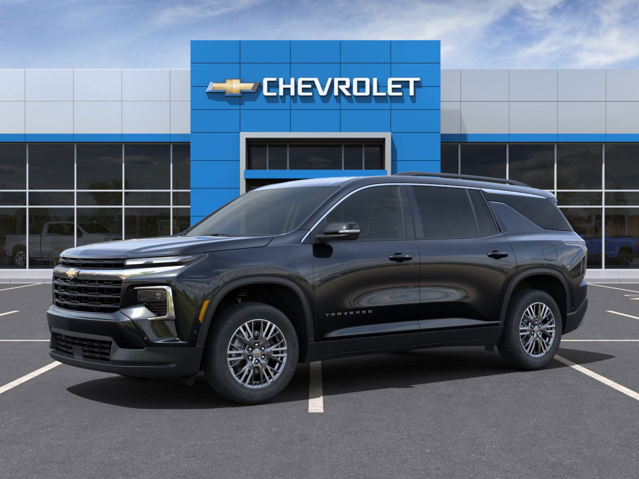 New 2024 Mosaic Black Metallic Chevrolet LT image 2
