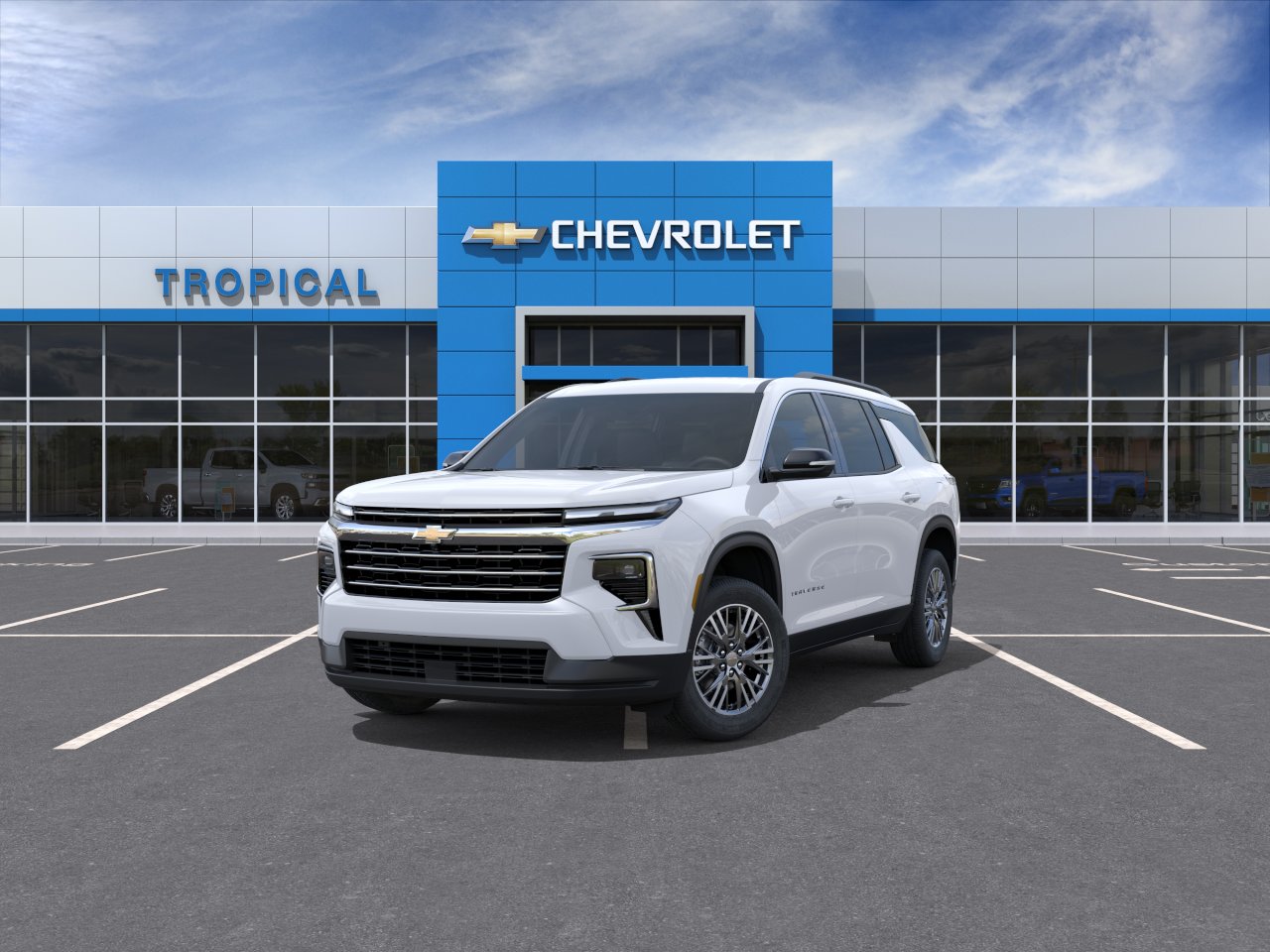 New 2026 Polar White Tricoat Chevrolet LT image 45