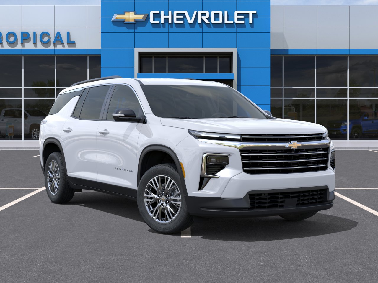 New 2026 Polar White Tricoat Chevrolet LT image 44