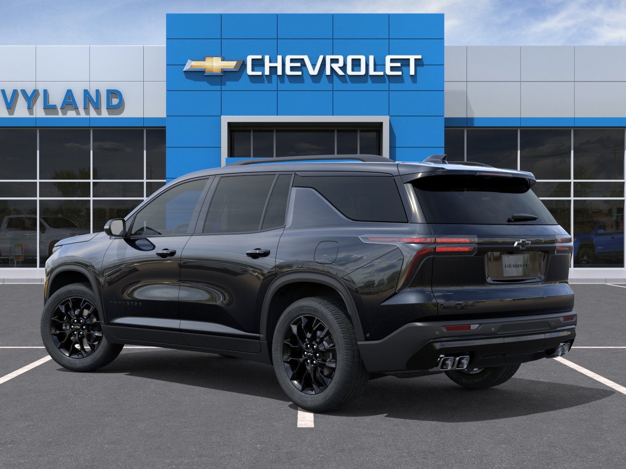 New 2026 Mosaic Black Metallic Chevrolet LT image 3