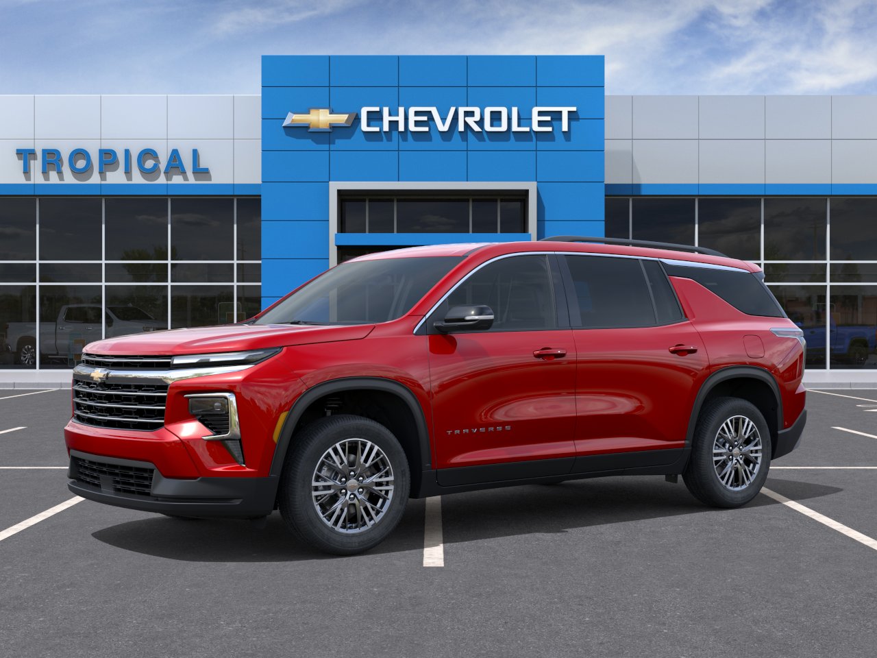 New 2027 Radiant Red Tintcoat Chevrolet LT image 2