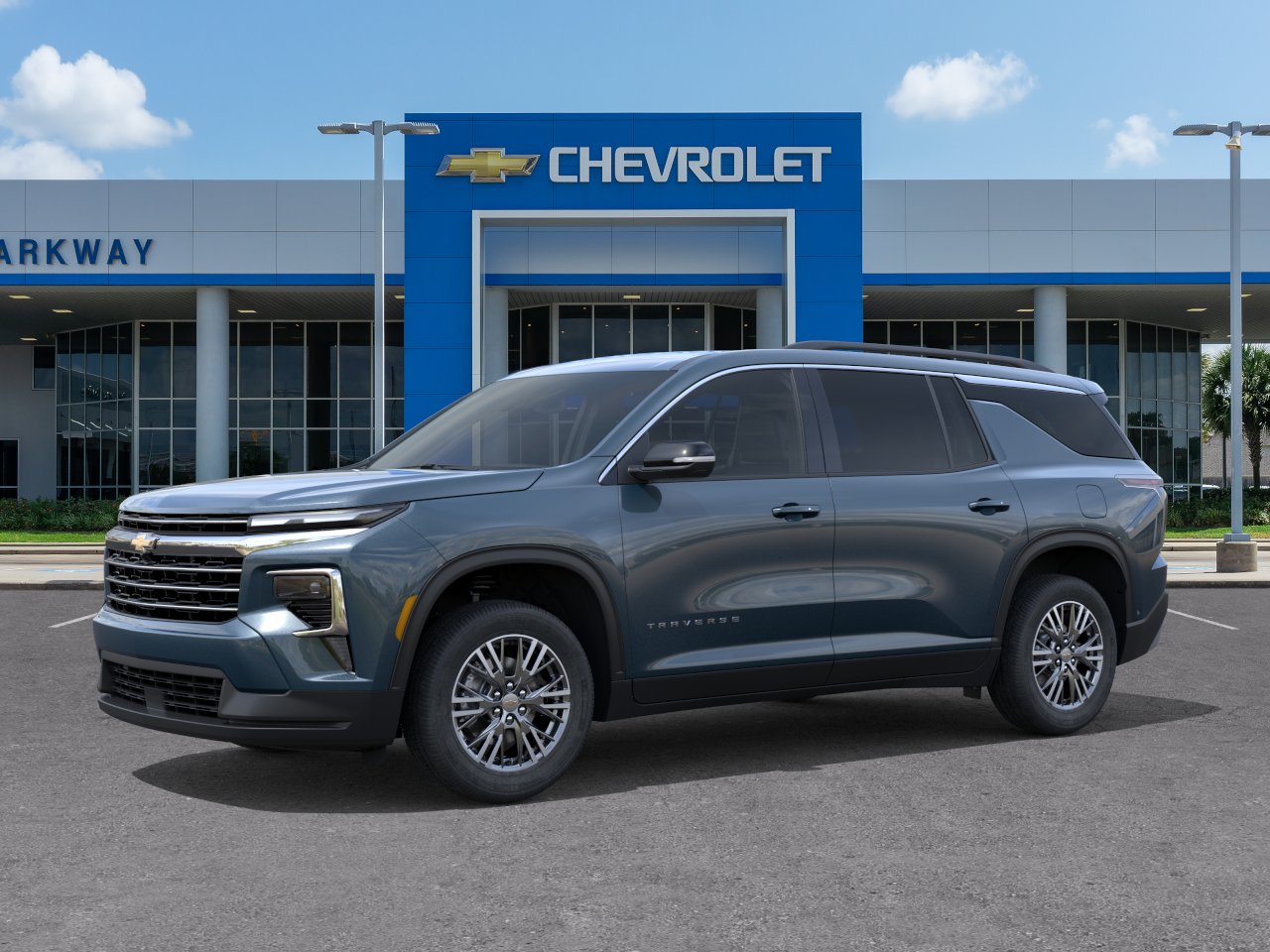 New 2026 Lakeshore Blue Metallic Chevrolet LT image 2