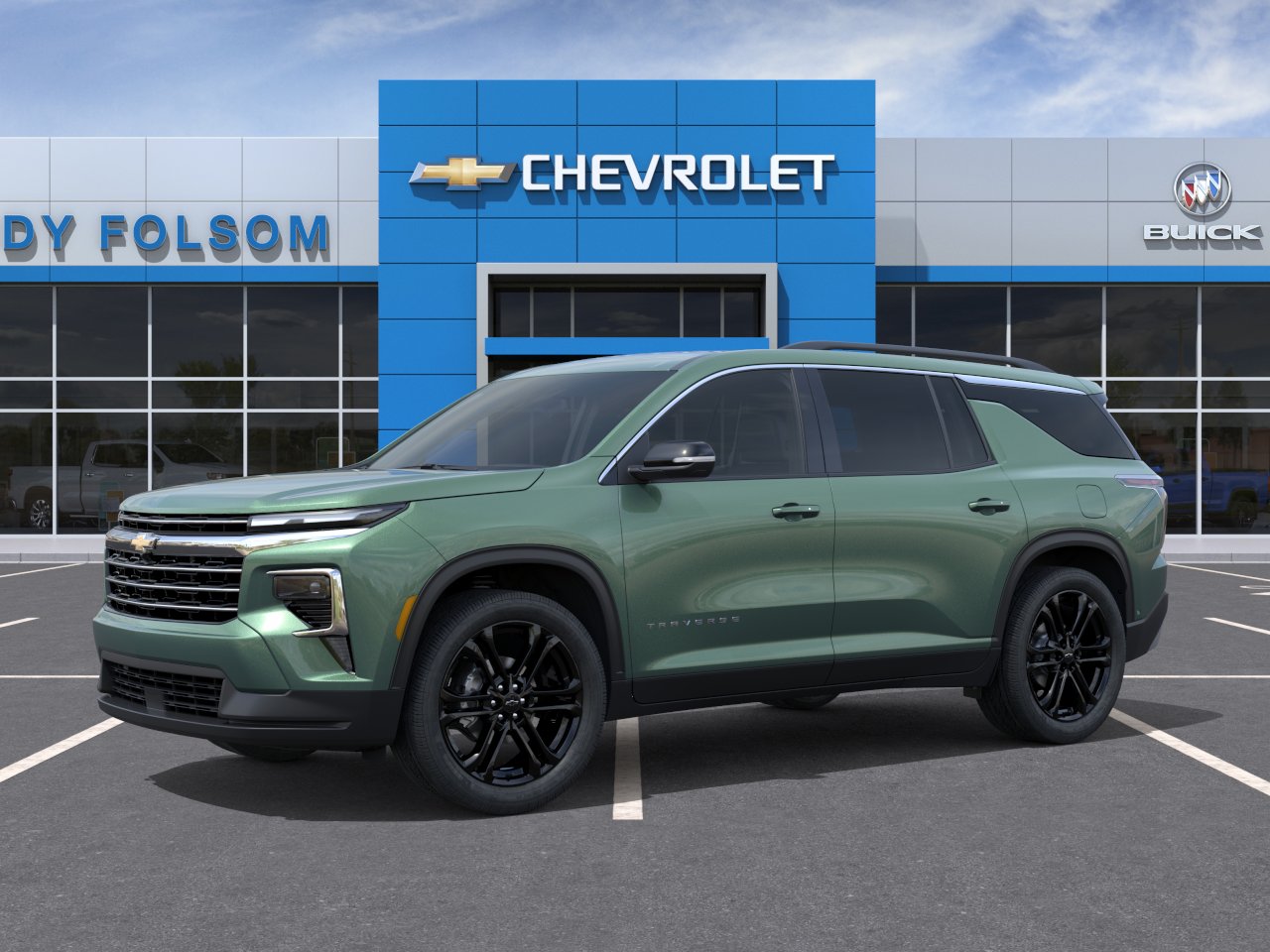 New 2027 Trillium Green Metallic Chevrolet LT image 2
