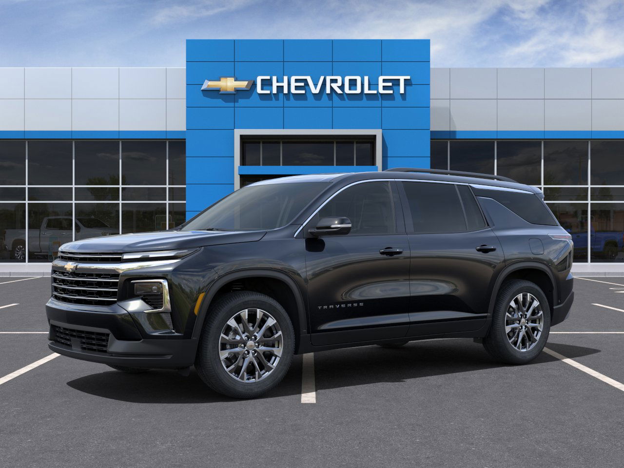 New 2025 Mosaic Black Metallic Chevrolet LT image 2
