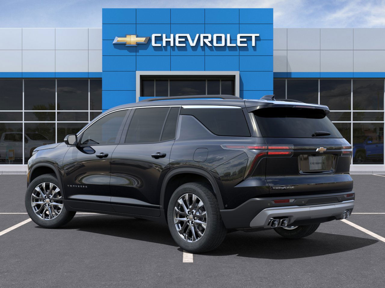 New 2025 Mosaic Black Metallic Chevrolet LT image 3