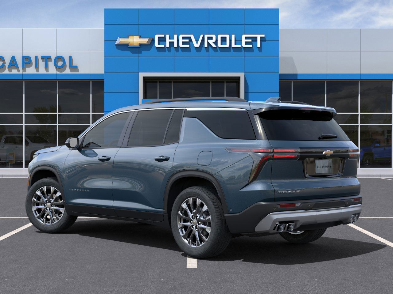 New 2025 Lakeshore Blue Metallic Chevrolet LT image 3