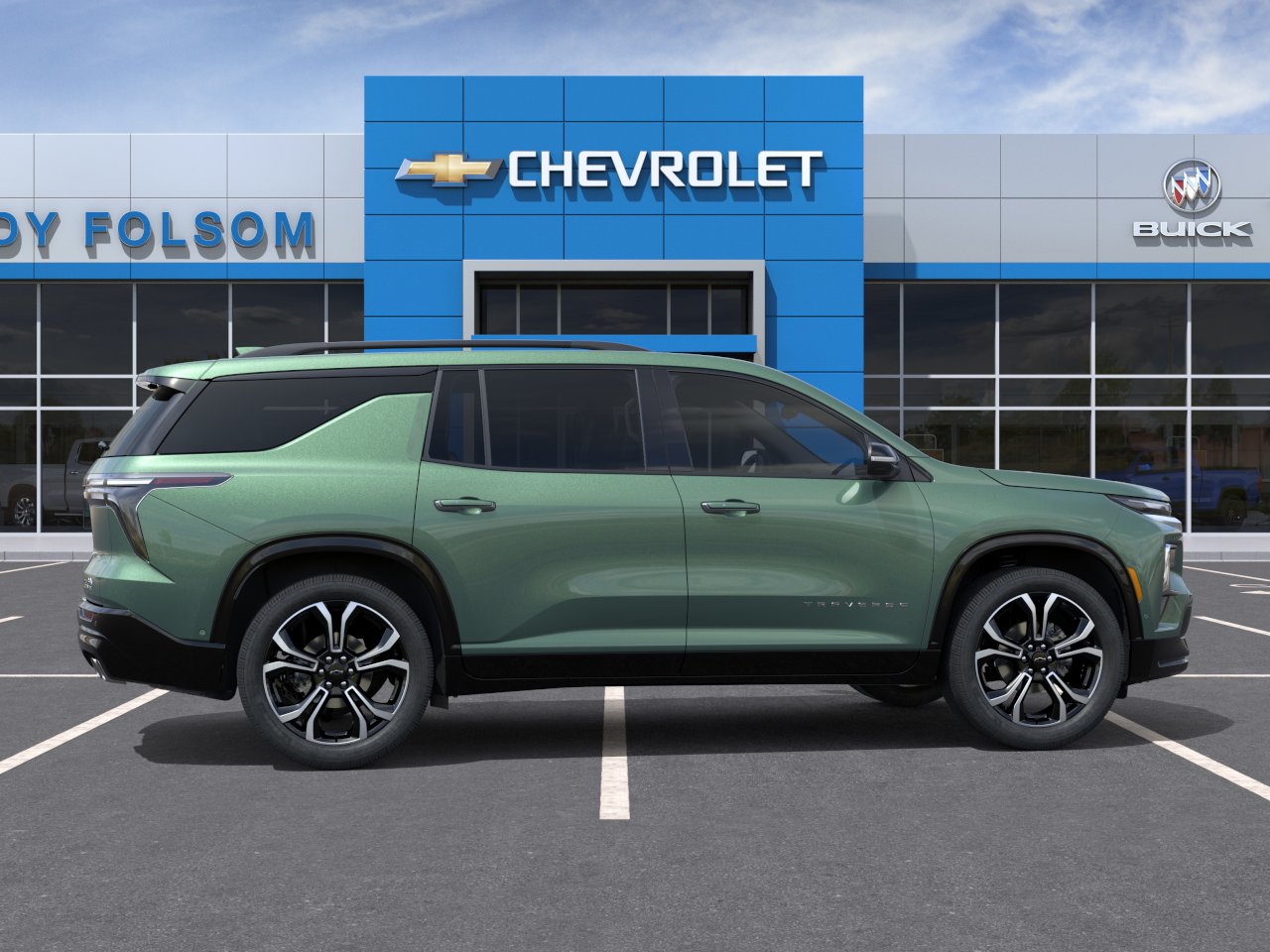 New 2027 Trillium Green Metallic Chevrolet High Country image 5