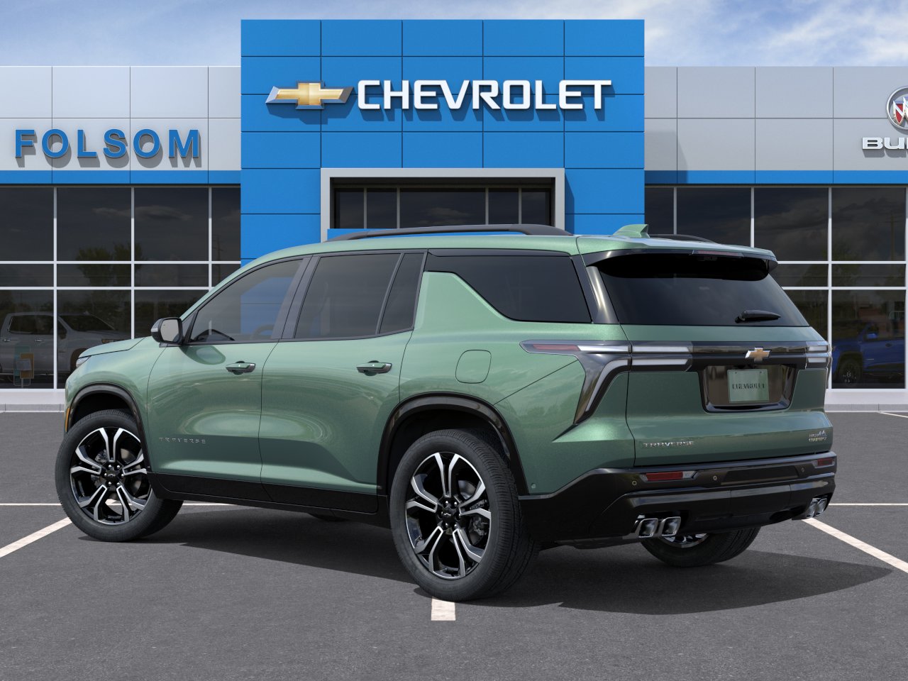 New 2027 Trillium Green Metallic Chevrolet High Country image 3