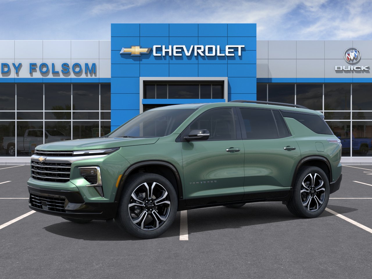 New 2027 Trillium Green Metallic Chevrolet High Country image 2