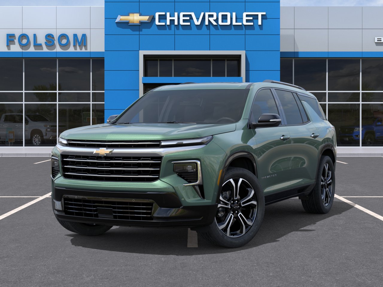 New 2027 Trillium Green Metallic Chevrolet High Country image 6