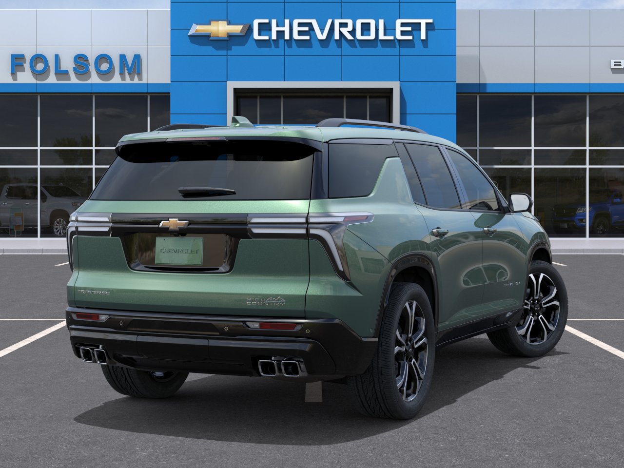New 2027 Trillium Green Metallic Chevrolet High Country image 4