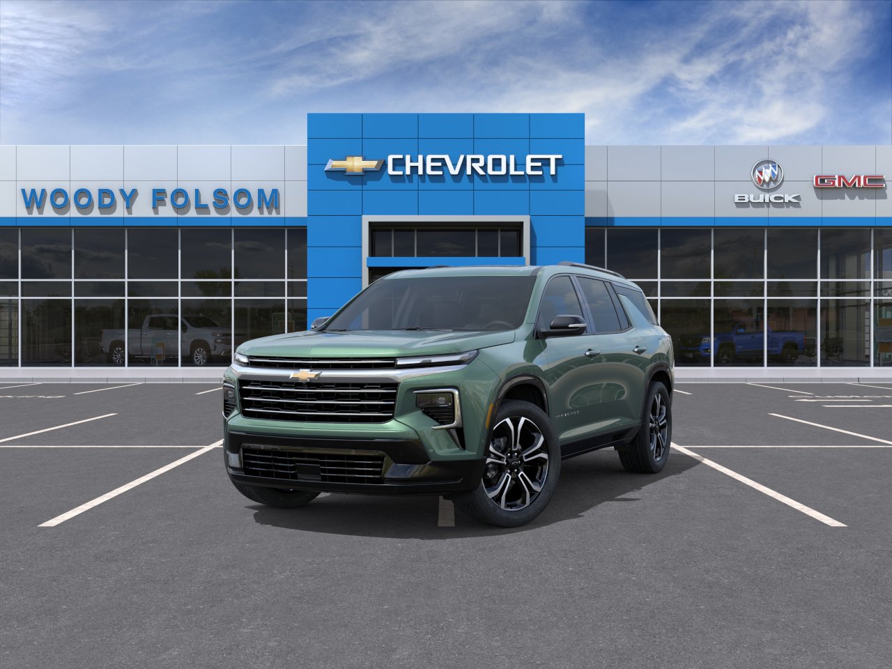 New 2027 Trillium Green Metallic Chevrolet High Country image 8