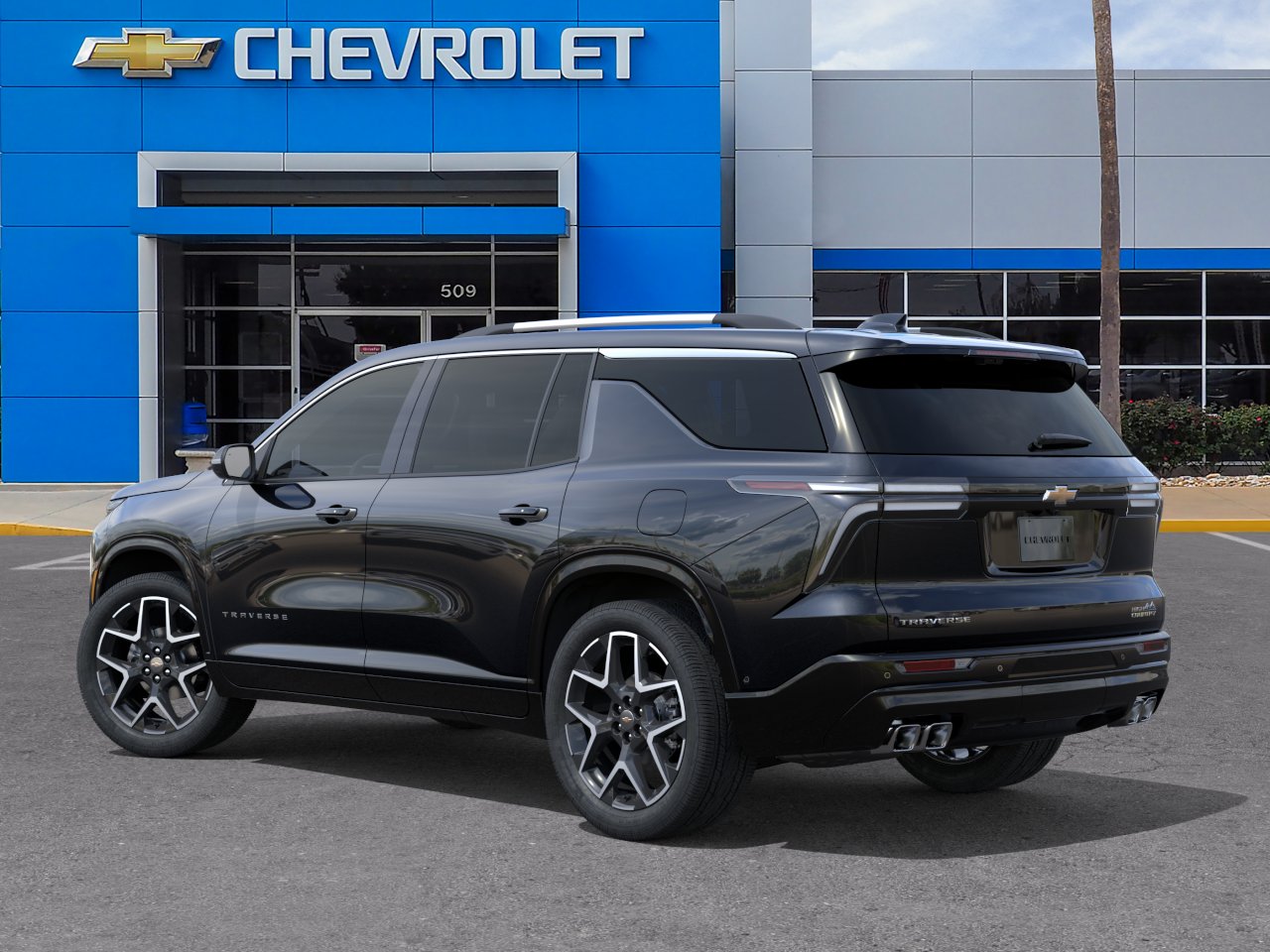 New 2026 Mosaic Black Metallic Chevrolet High Country image 3