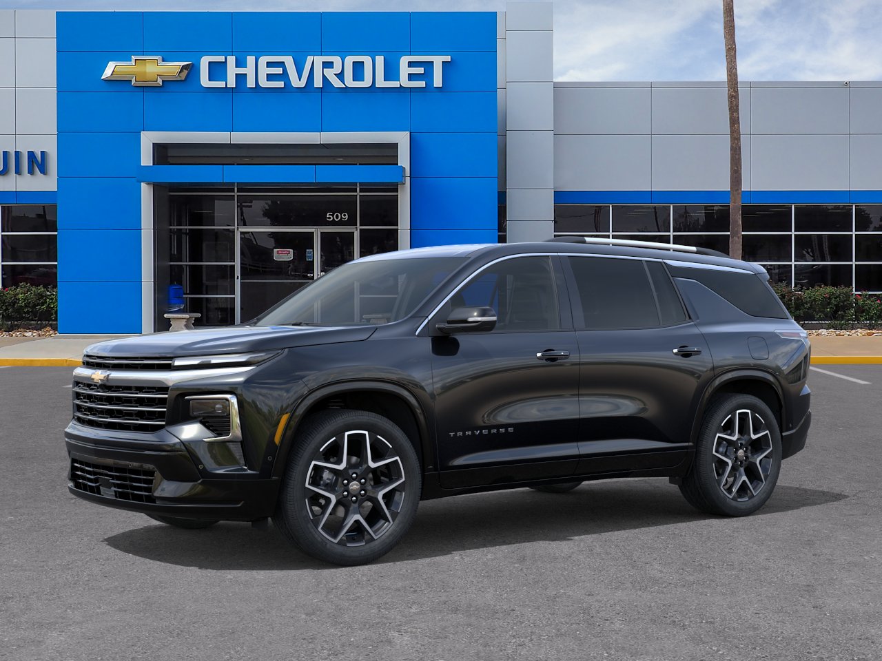 New 2026 Mosaic Black Metallic Chevrolet High Country image 2