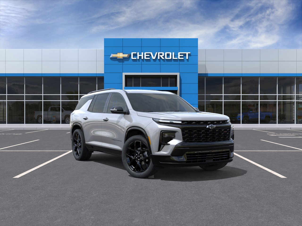 Sterling Gray Metallic 2026 Chevrolet Traverse RS FWD SUV / Crossover Front-Wheel Drive