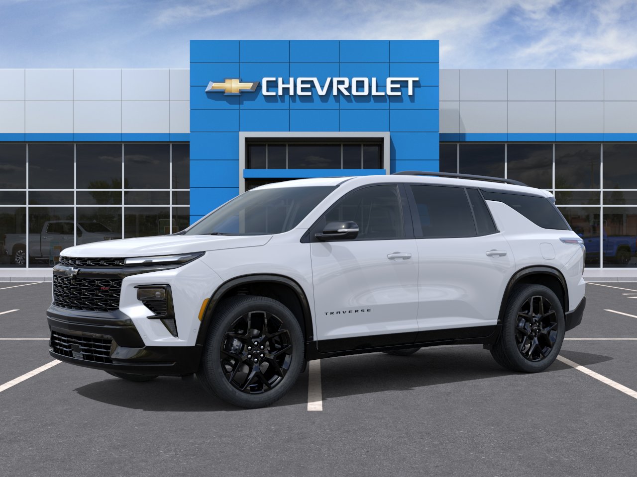 New 2026 Polar White Tricoat Chevrolet RS image 2
