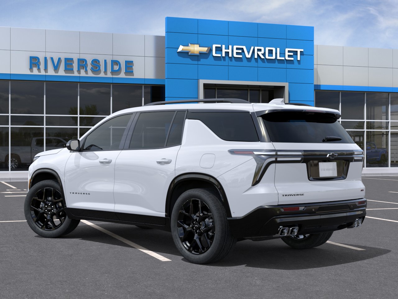 New 2026 Polar White Tricoat Chevrolet RS image 3