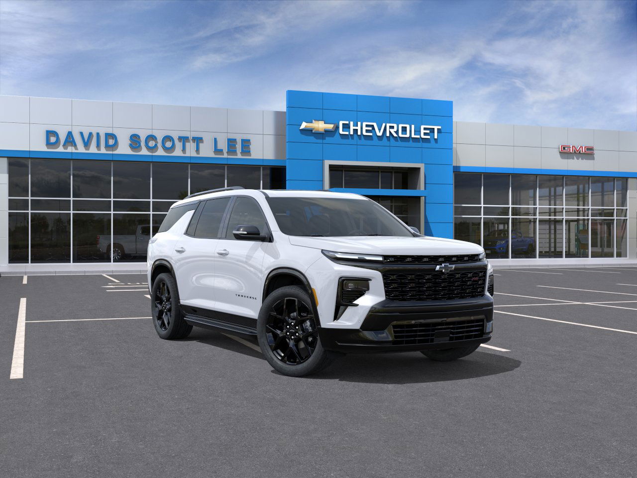 Polar White Tricoat 2026 Chevrolet Traverse RS FWD SUV / Crossover Front-Wheel Drive Automatic