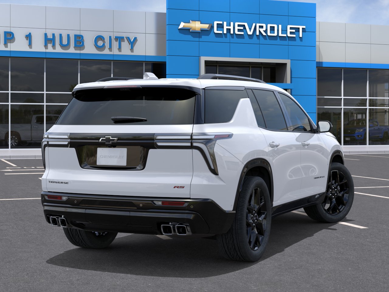 New 2026 Polar White Tricoat Chevrolet RS image 4