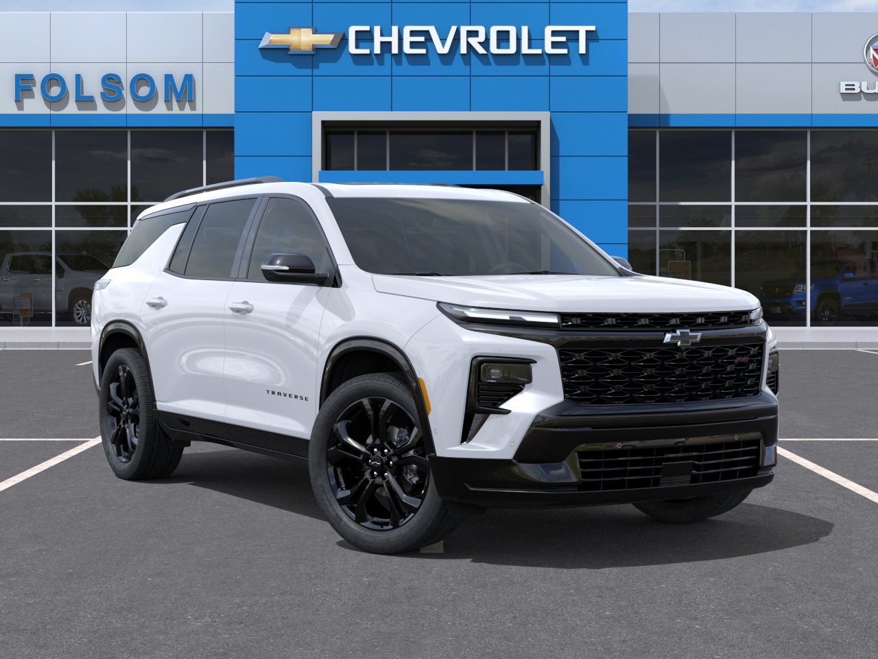 New 2027 Polar White Tricoat Chevrolet RS image 7