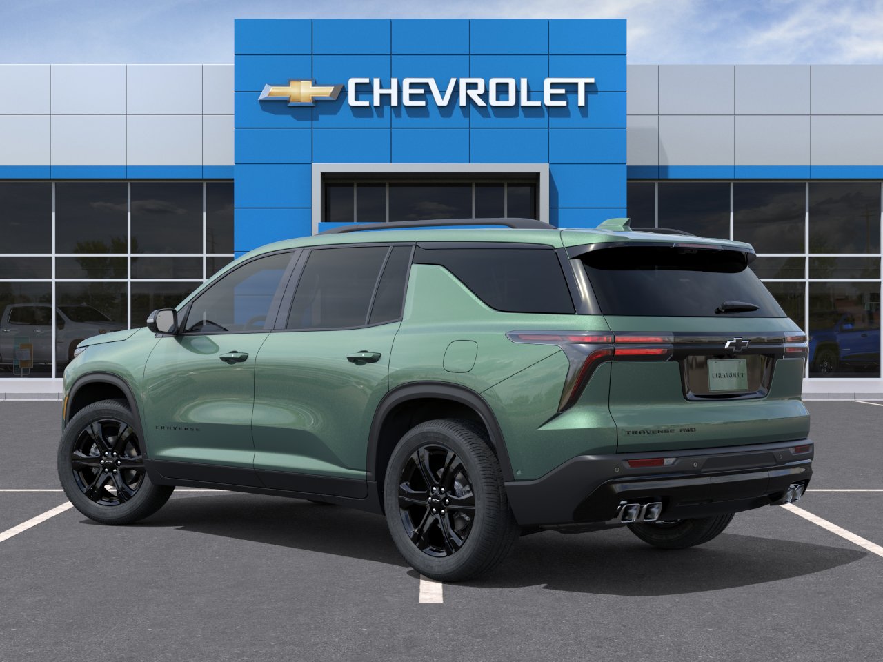 New 2027 Trillium Green Metallic Chevrolet LT image 3