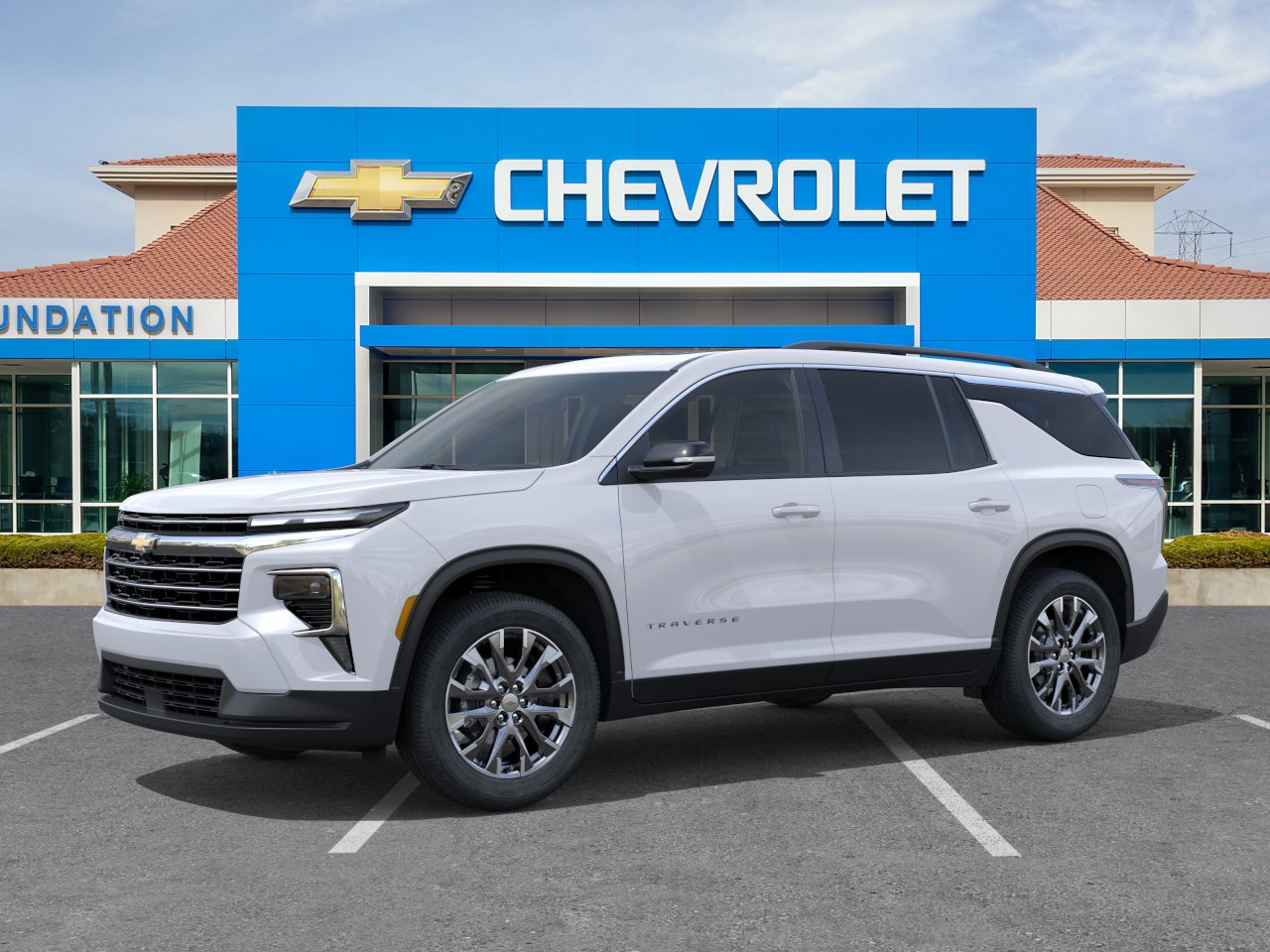 New 2026 Summit White Chevrolet LT image 2