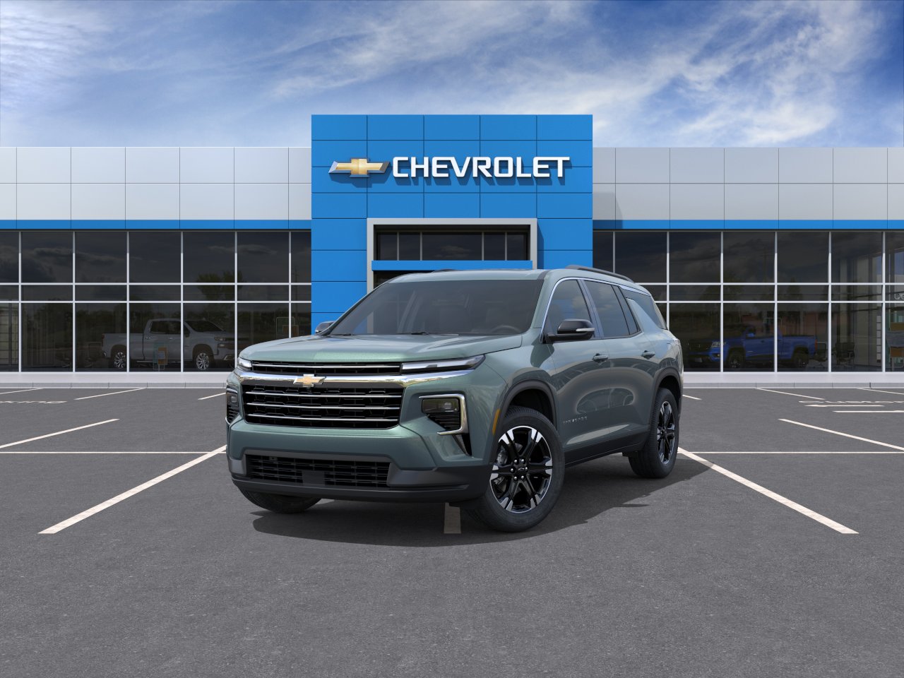 New 2027 Trillium Green Metallic Chevrolet LT image 8