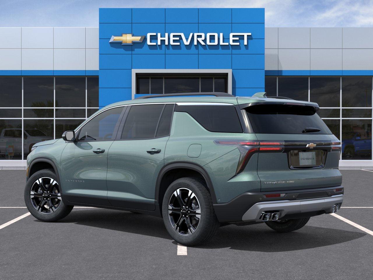 New 2027 Trillium Green Metallic Chevrolet LT image 3