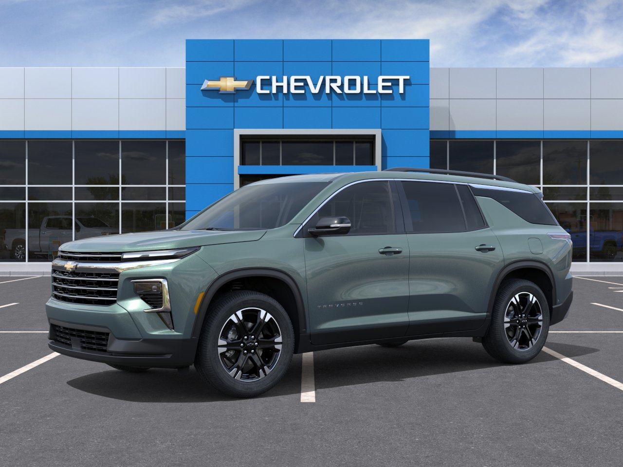 New 2027 Trillium Green Metallic Chevrolet LT image 2