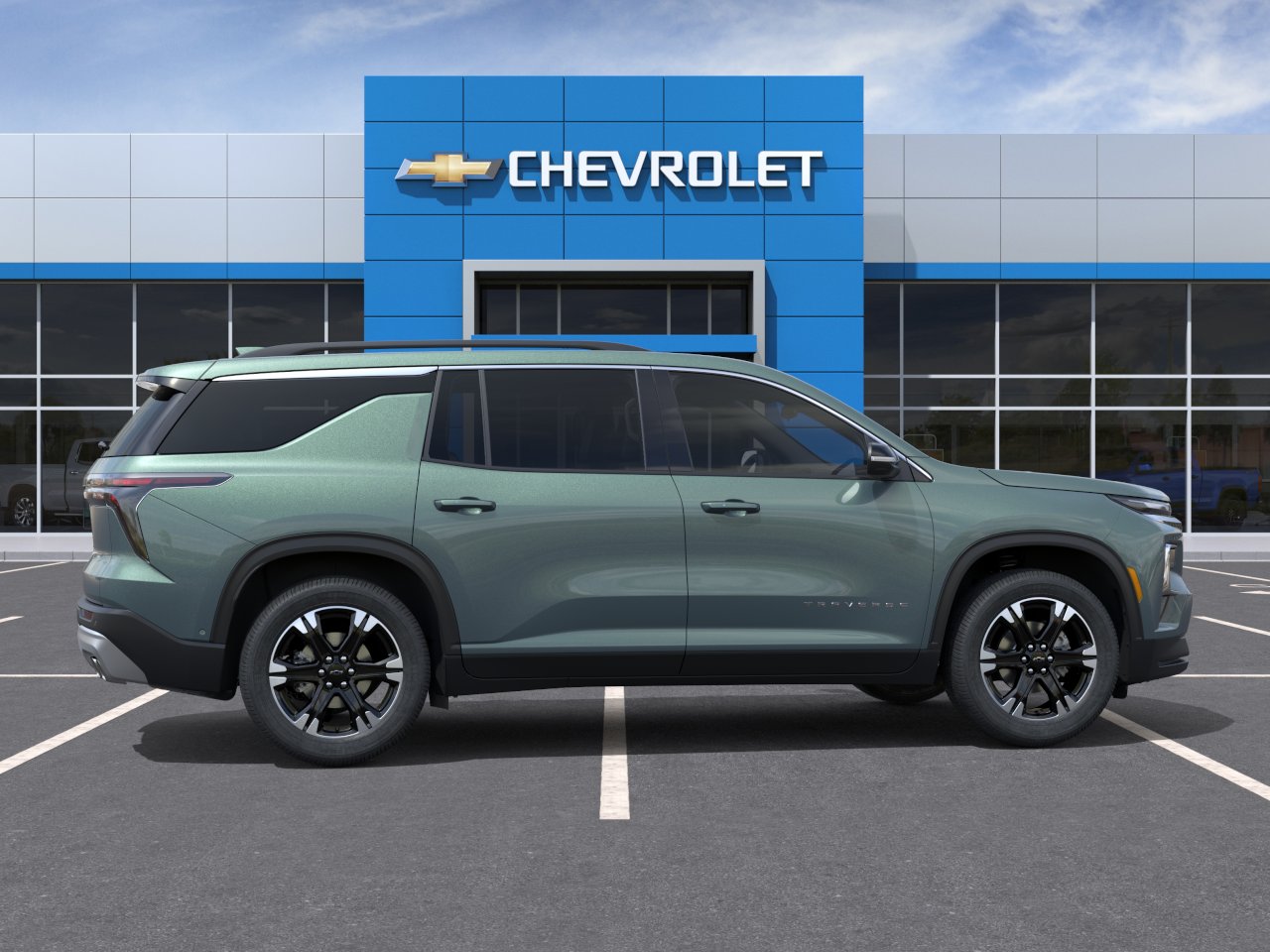 New 2027 Trillium Green Metallic Chevrolet LT image 5